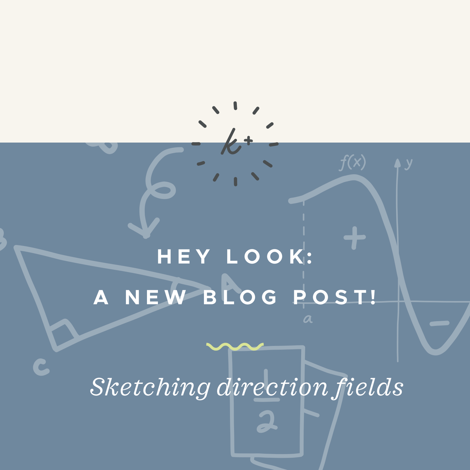 How To Sketch Direction Fields Krista King Math Online
