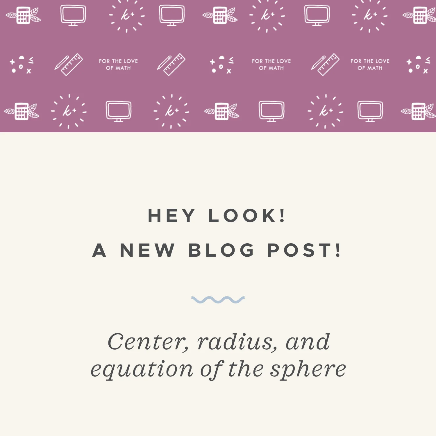 How to find the center, radius, and equation of the sphere