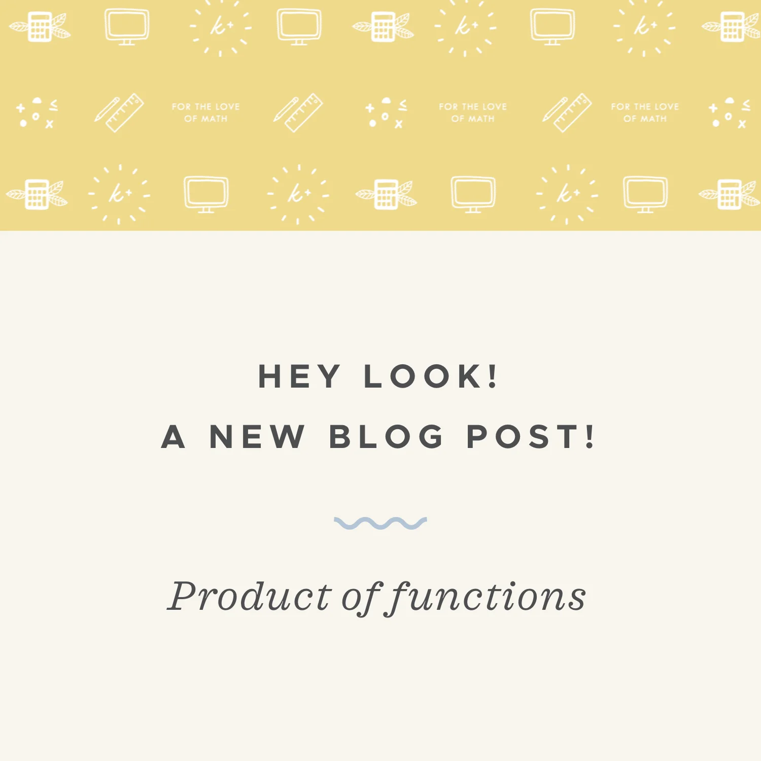 Multiplying functions