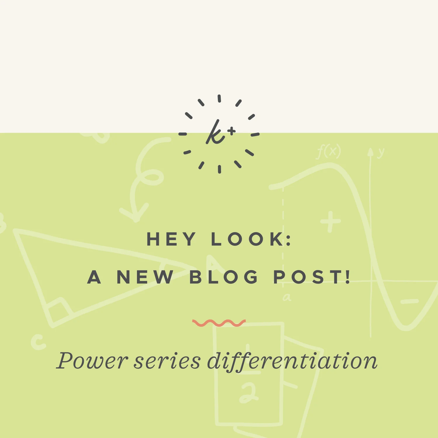 Power series differentiation to find the function's representation