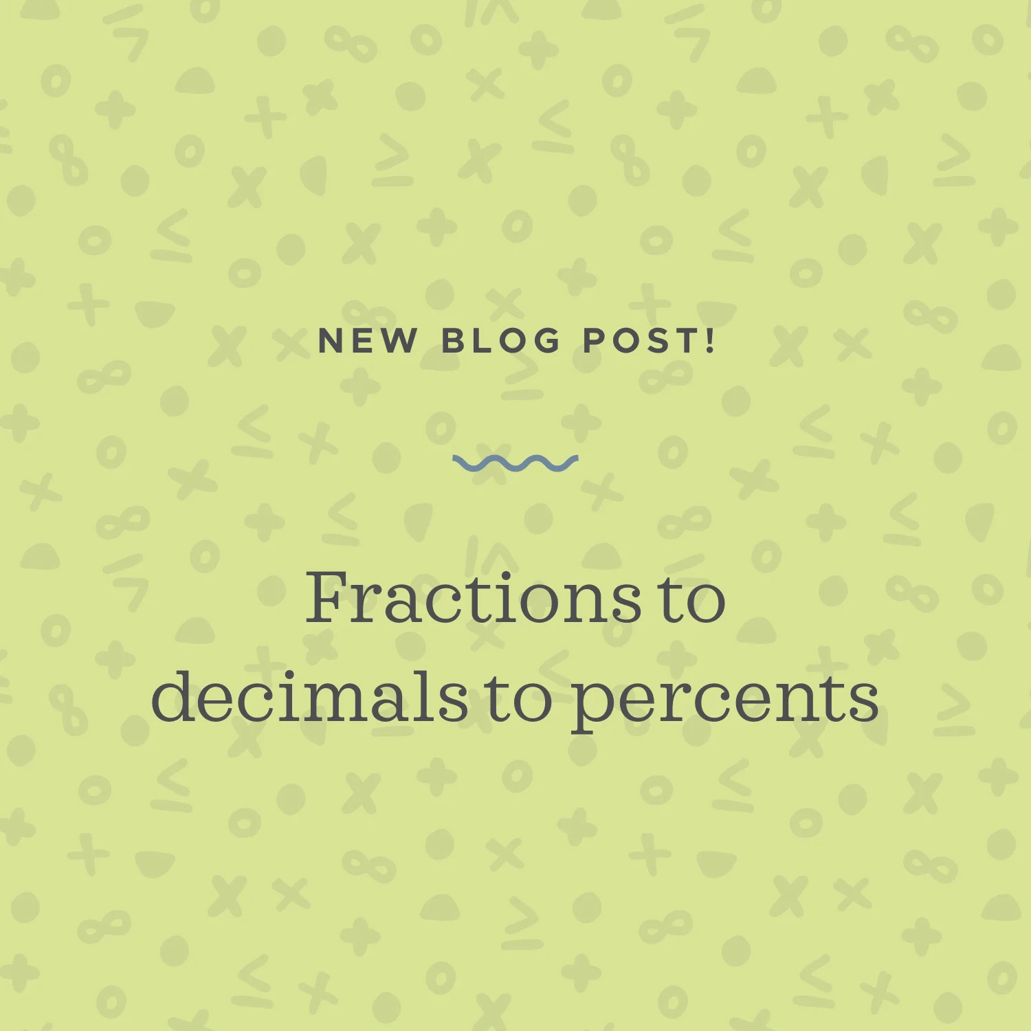 Converting between fractions, decimals, and percents