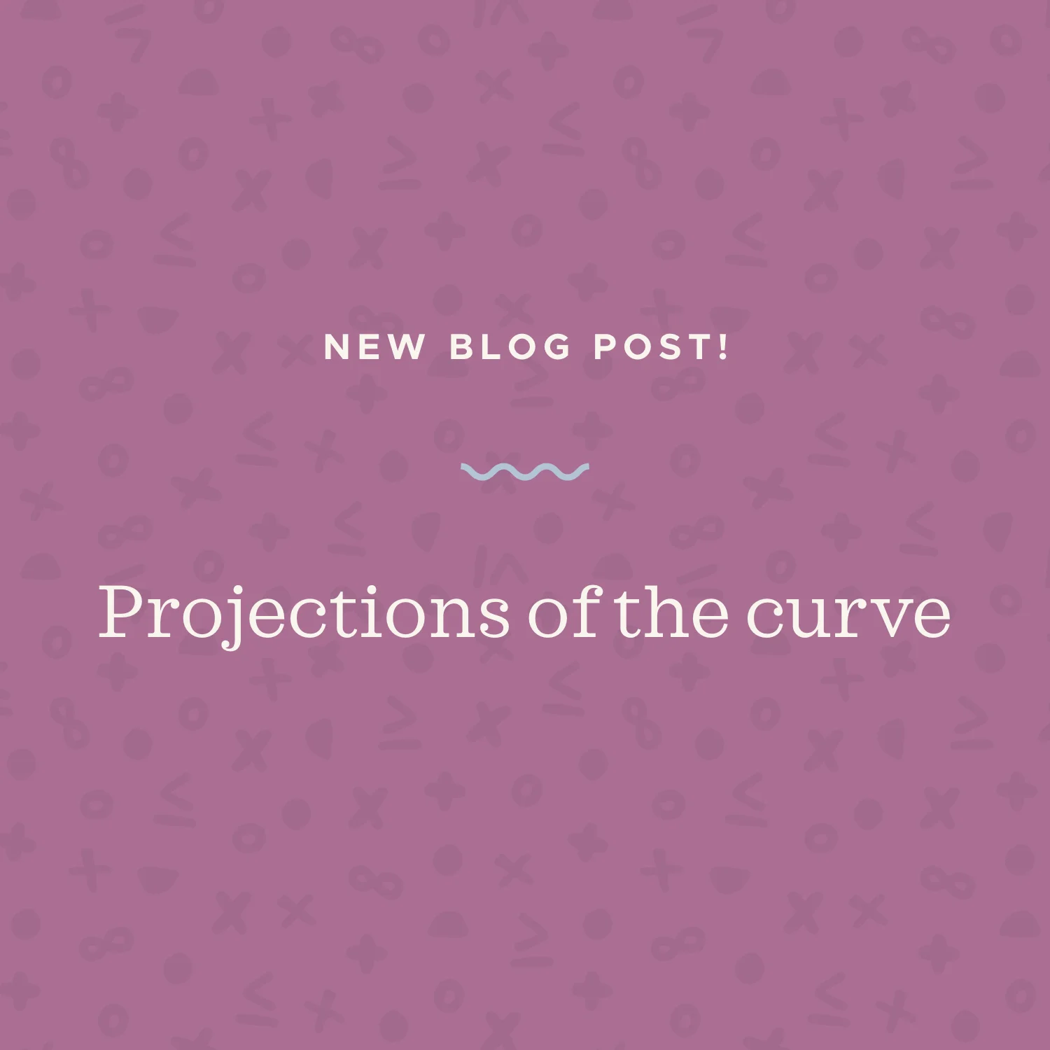 Projections of the curve onto the coordinate planes