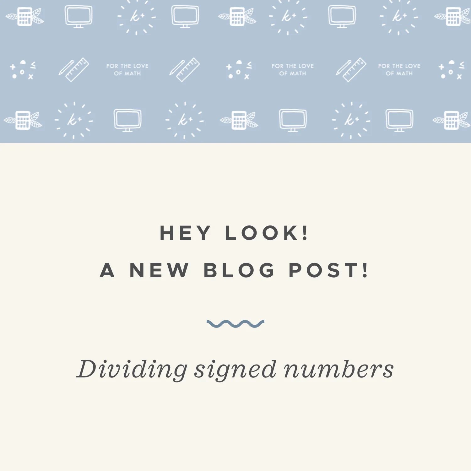How to divide signed numbers