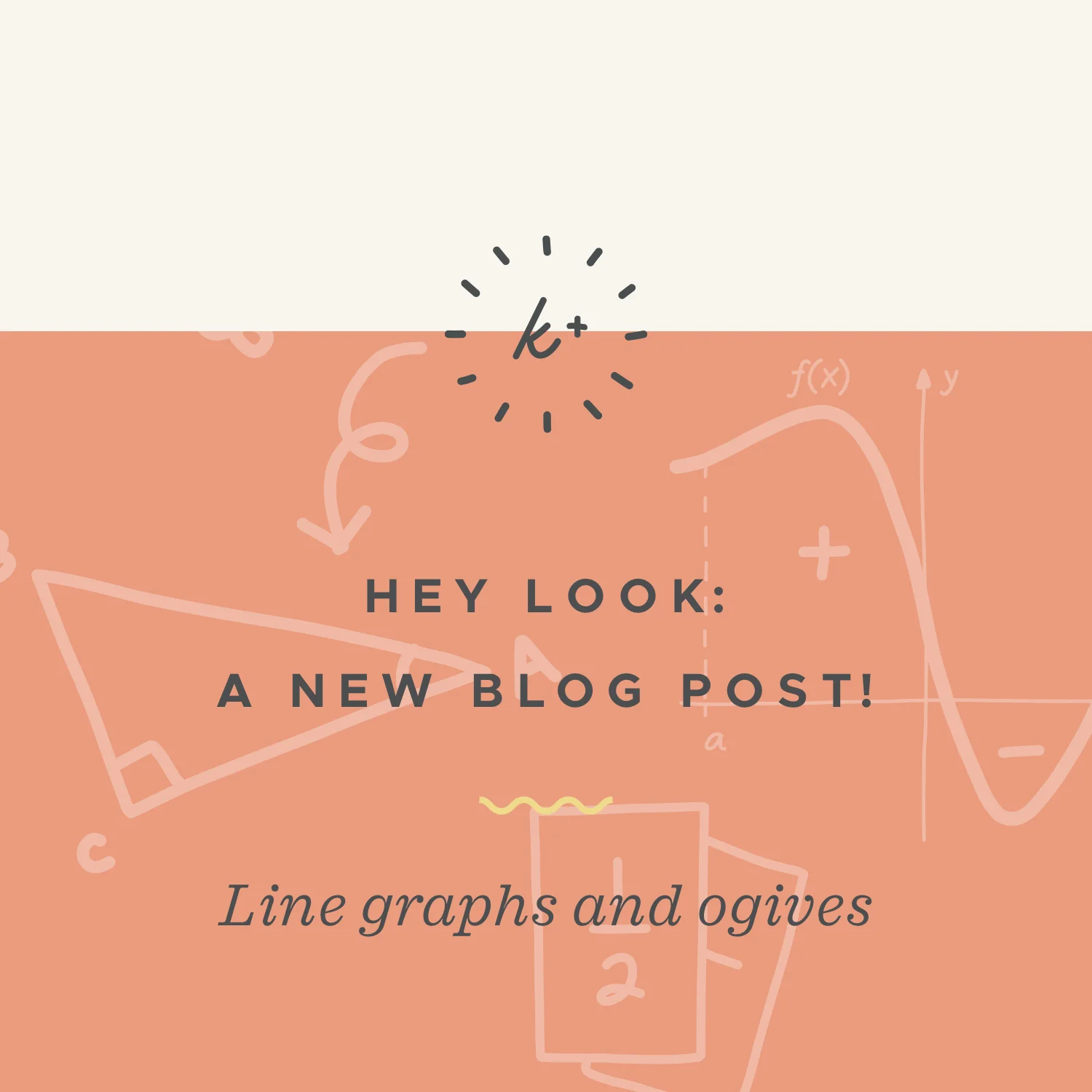 Using line graphs and ogives to display data
