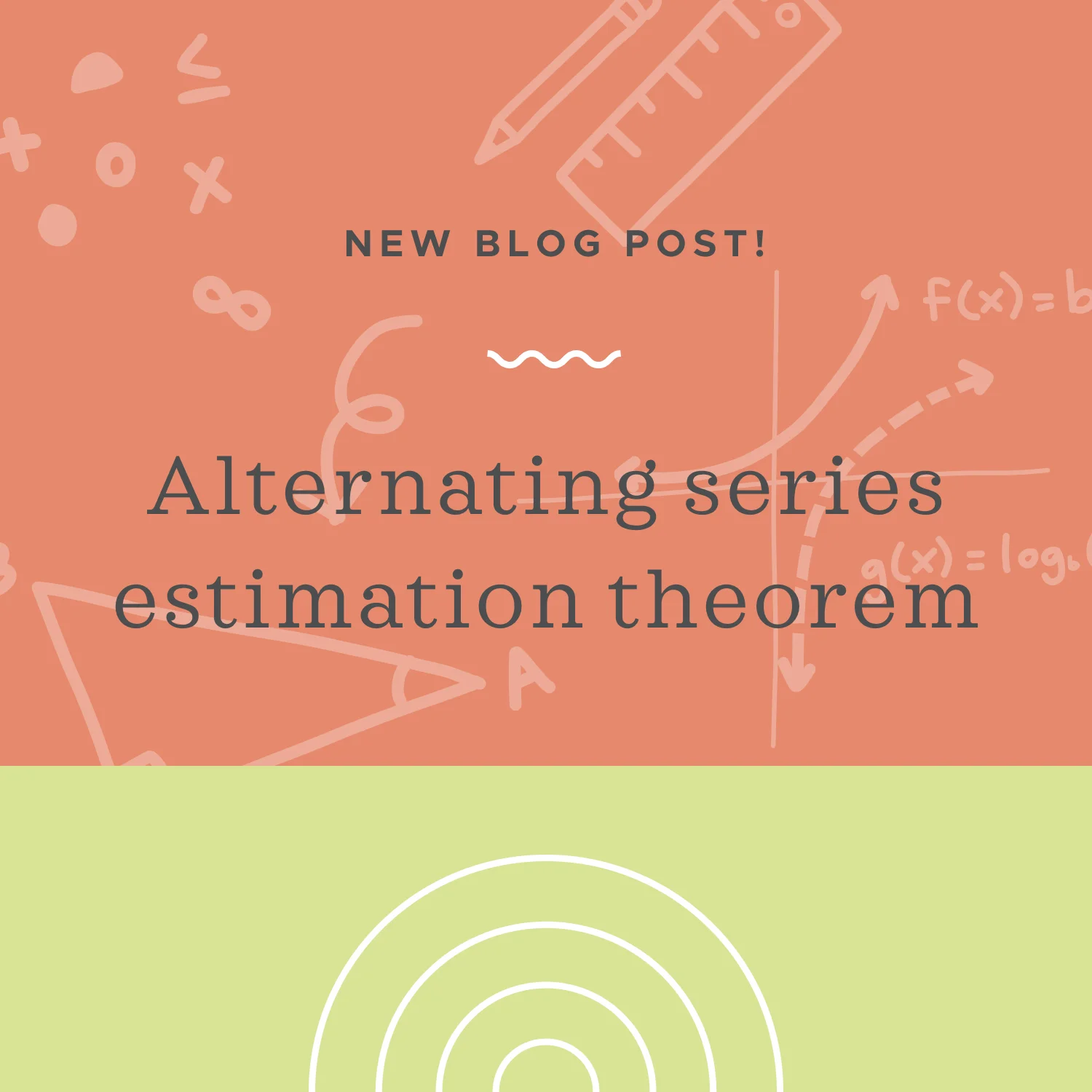 The alternating series estimation theorem to estimate the value of the series and state the error