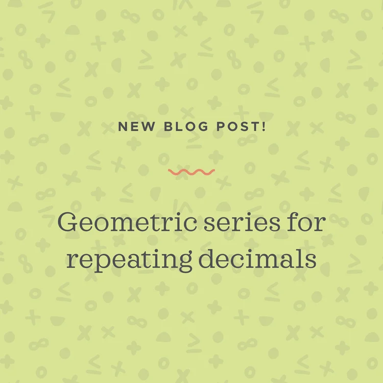 Representing repeating decimals as a ratio of integers using a ...