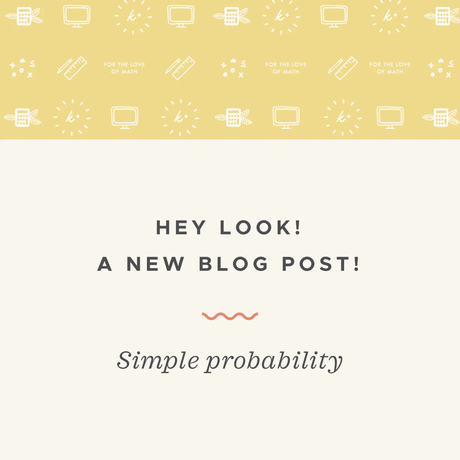 Calculating basic probabilities