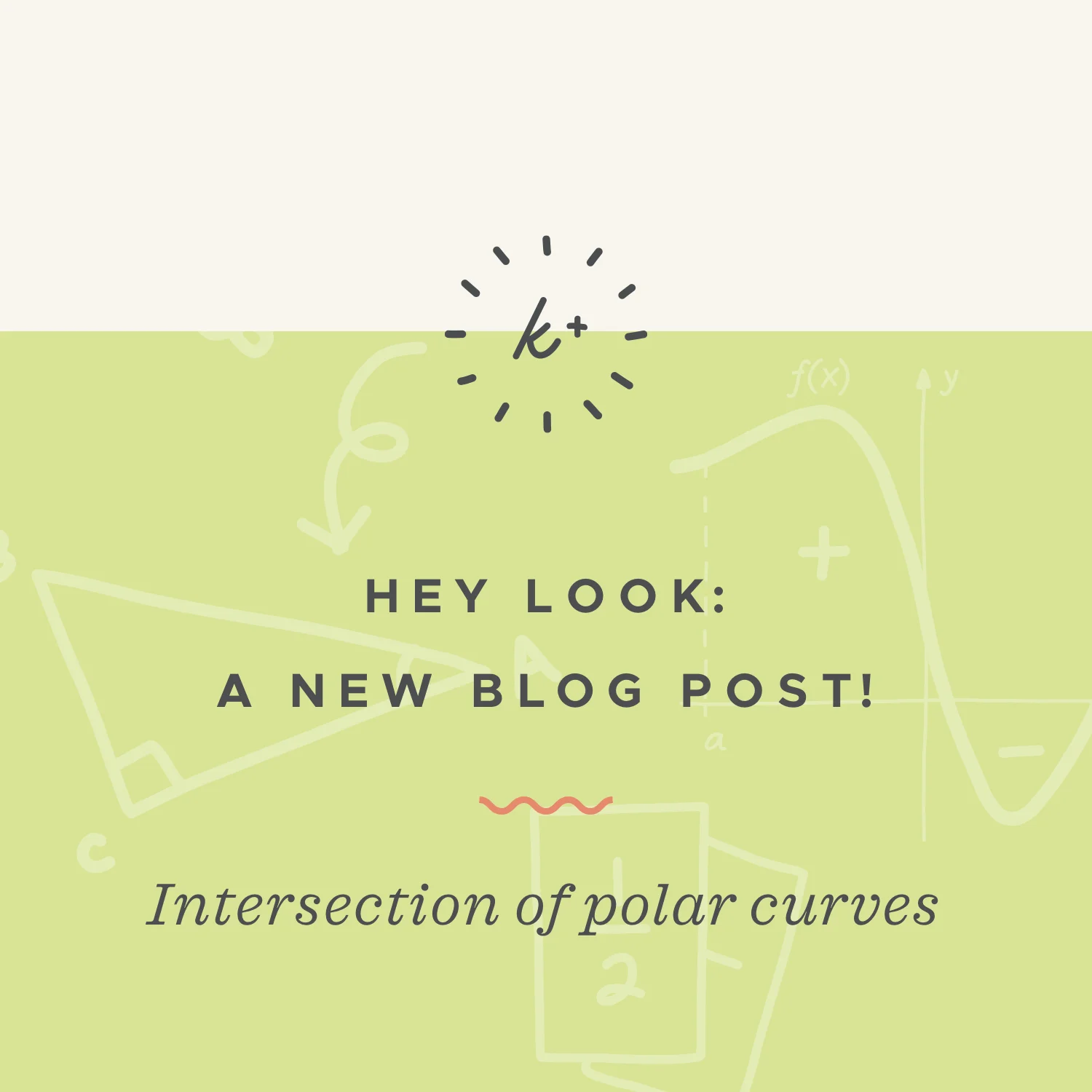 Finding points of intersection of polar curves