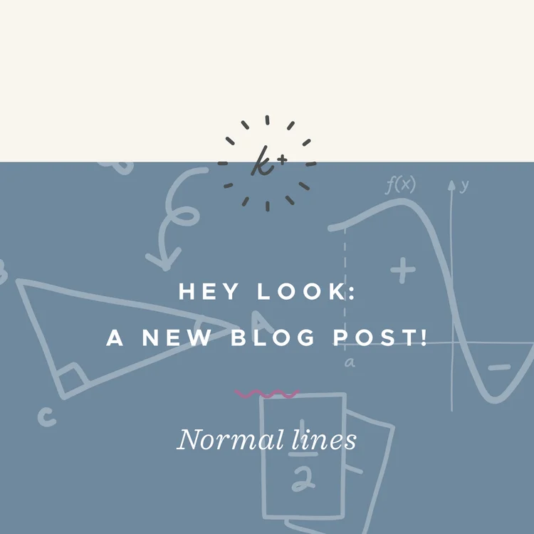 Finding the equation of the normal line to the curve — Krista King Math ...