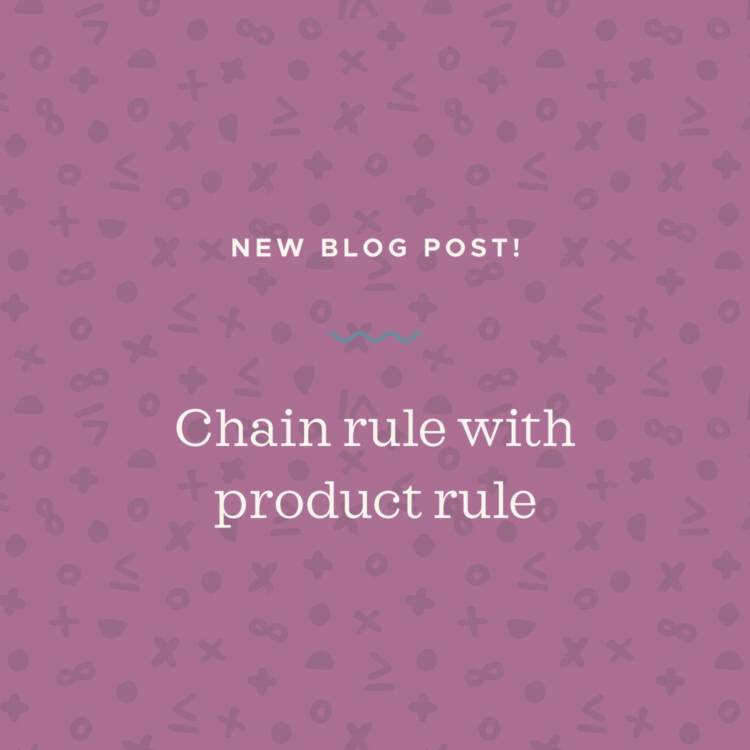 Using chain rule and product rule together
