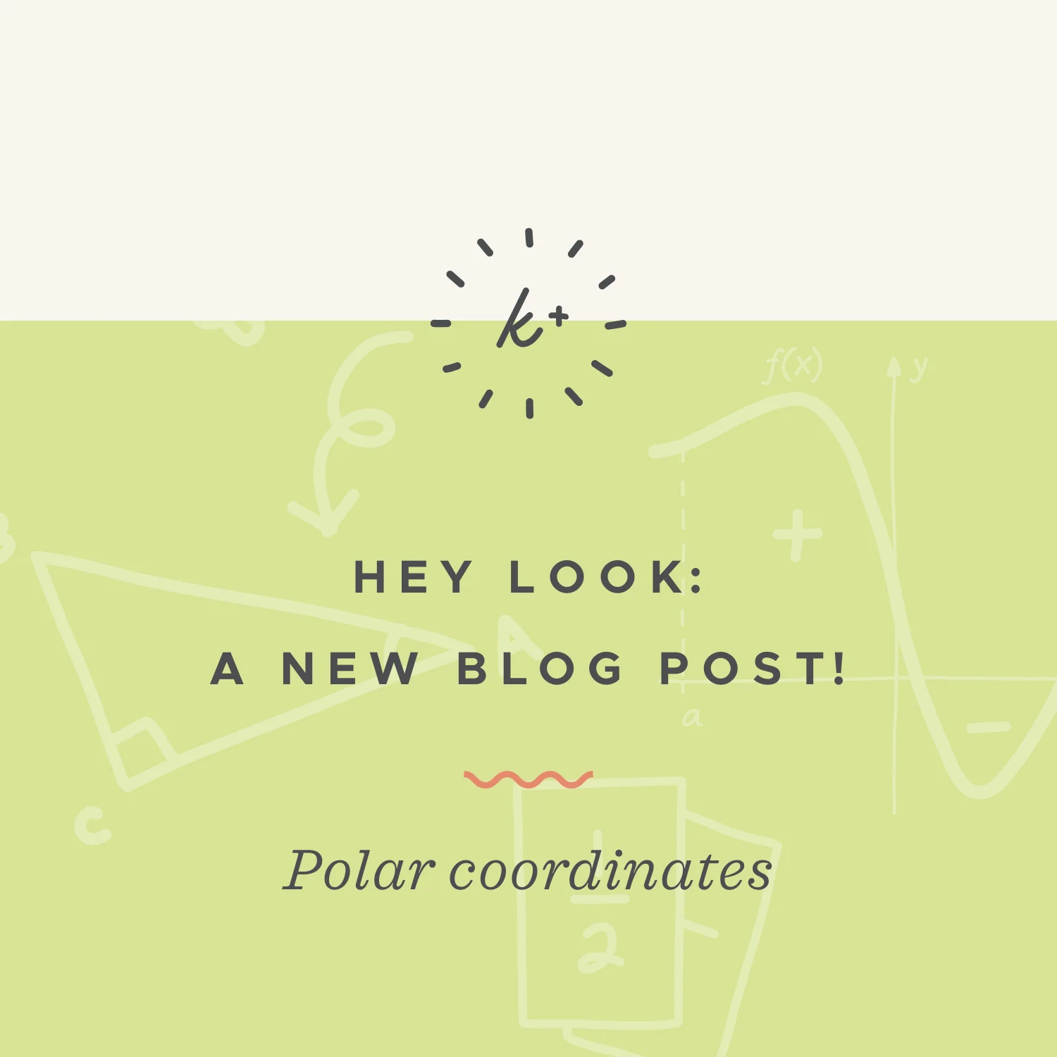Polar coordinates vs. rectangular coordinates