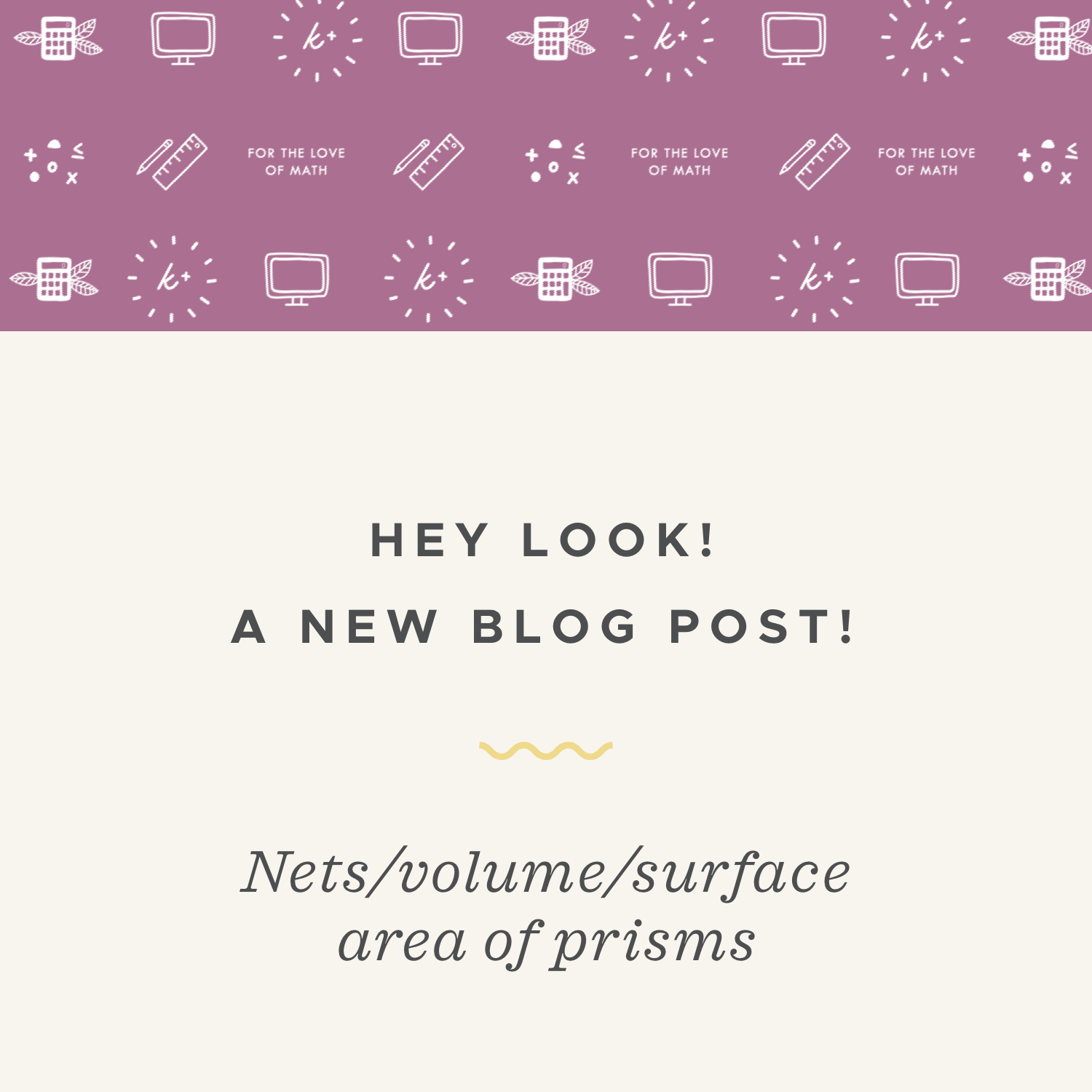Nets, volume, and surface area of prisms — Krista King Math