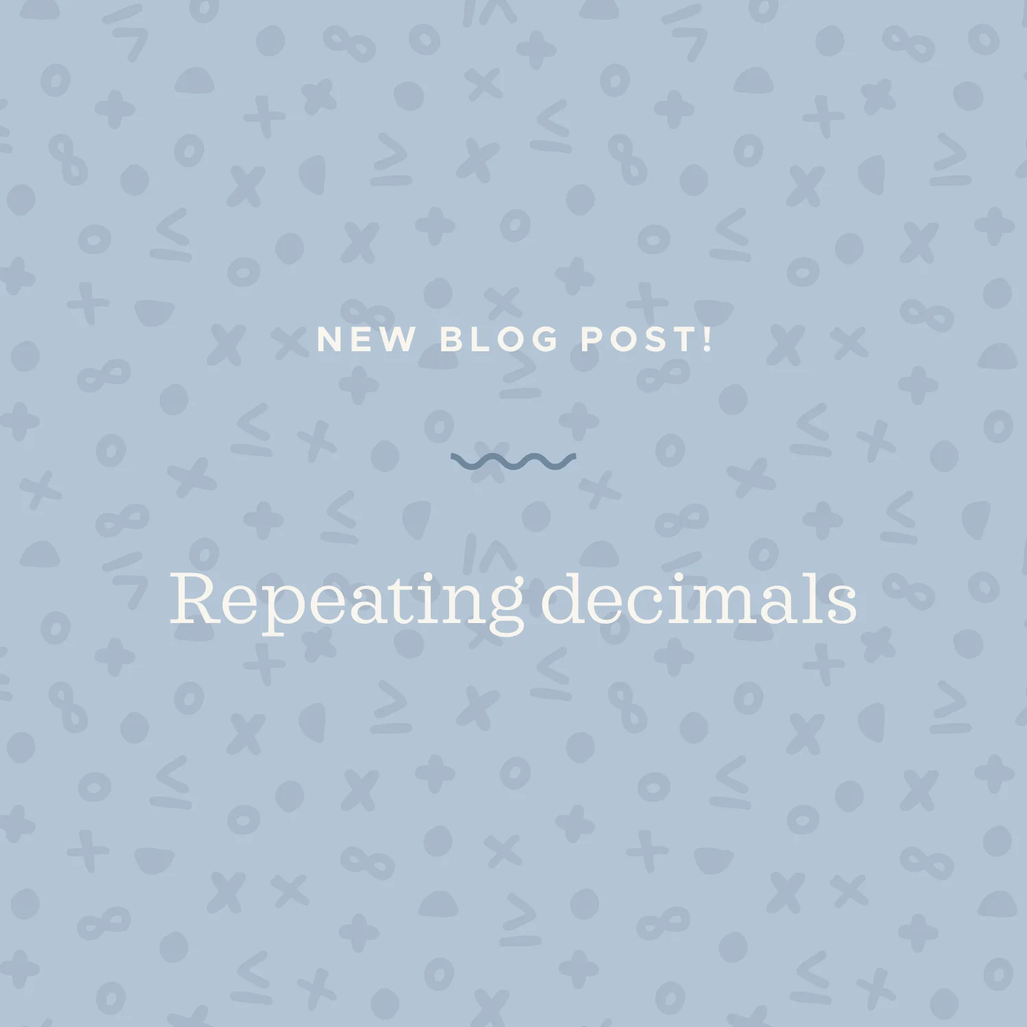 How to simplify repeating decimal numbers
