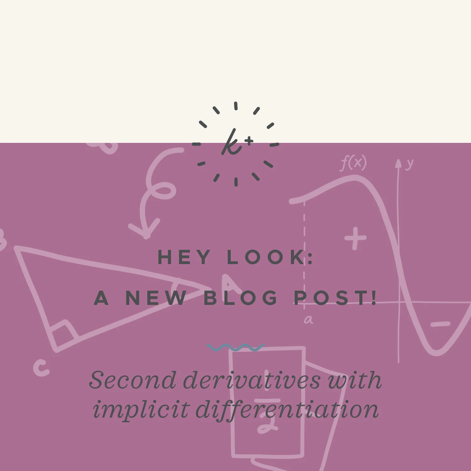 Second derivatives with implicit differentiation