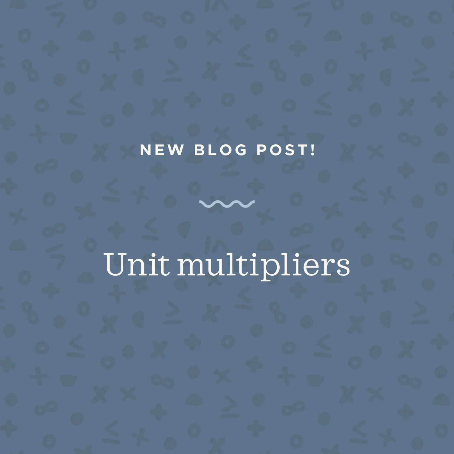 Using unit multipliers to convert between different units