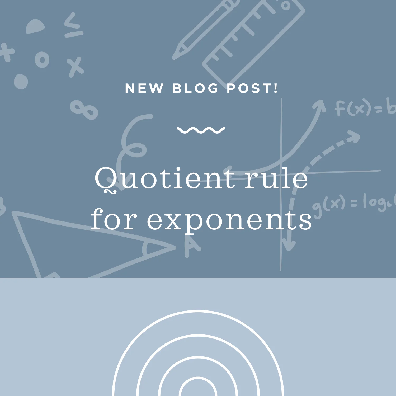 Quotient rule for exponents to simplify fractions