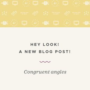 Vertical angles as congruent angles — Krista King Math Online math help