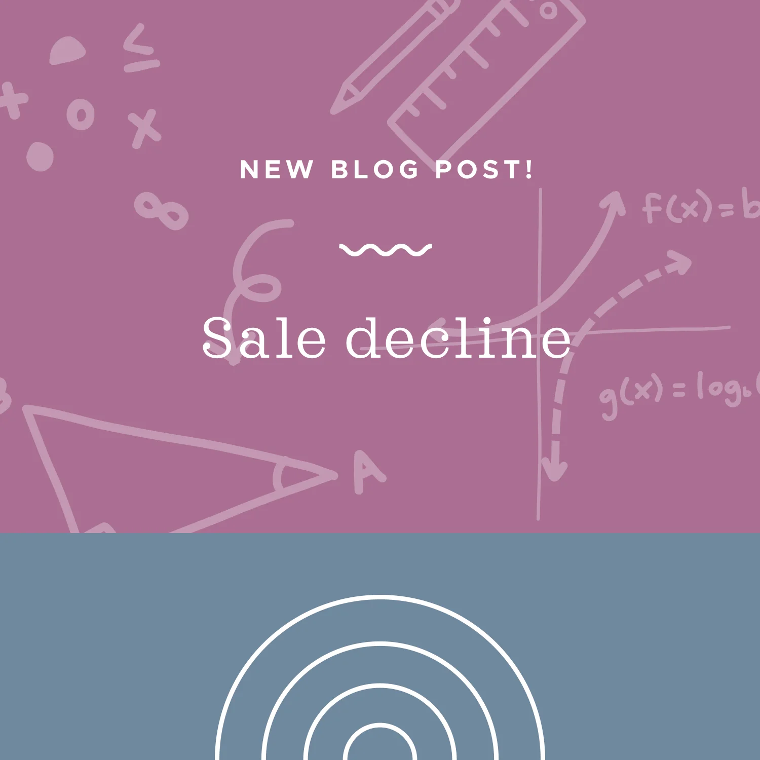 Modeling sales decline with exponential equations