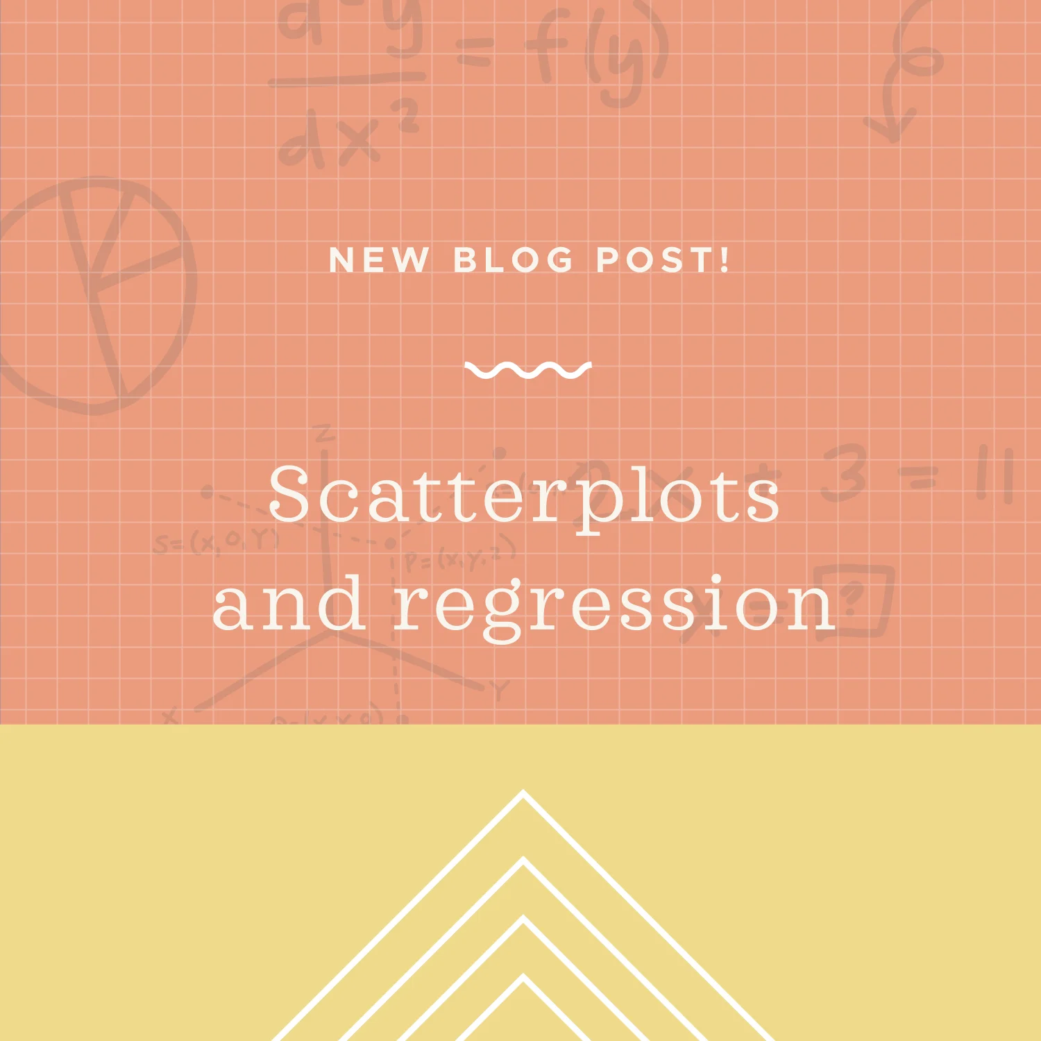 Scatterplots and regression lines