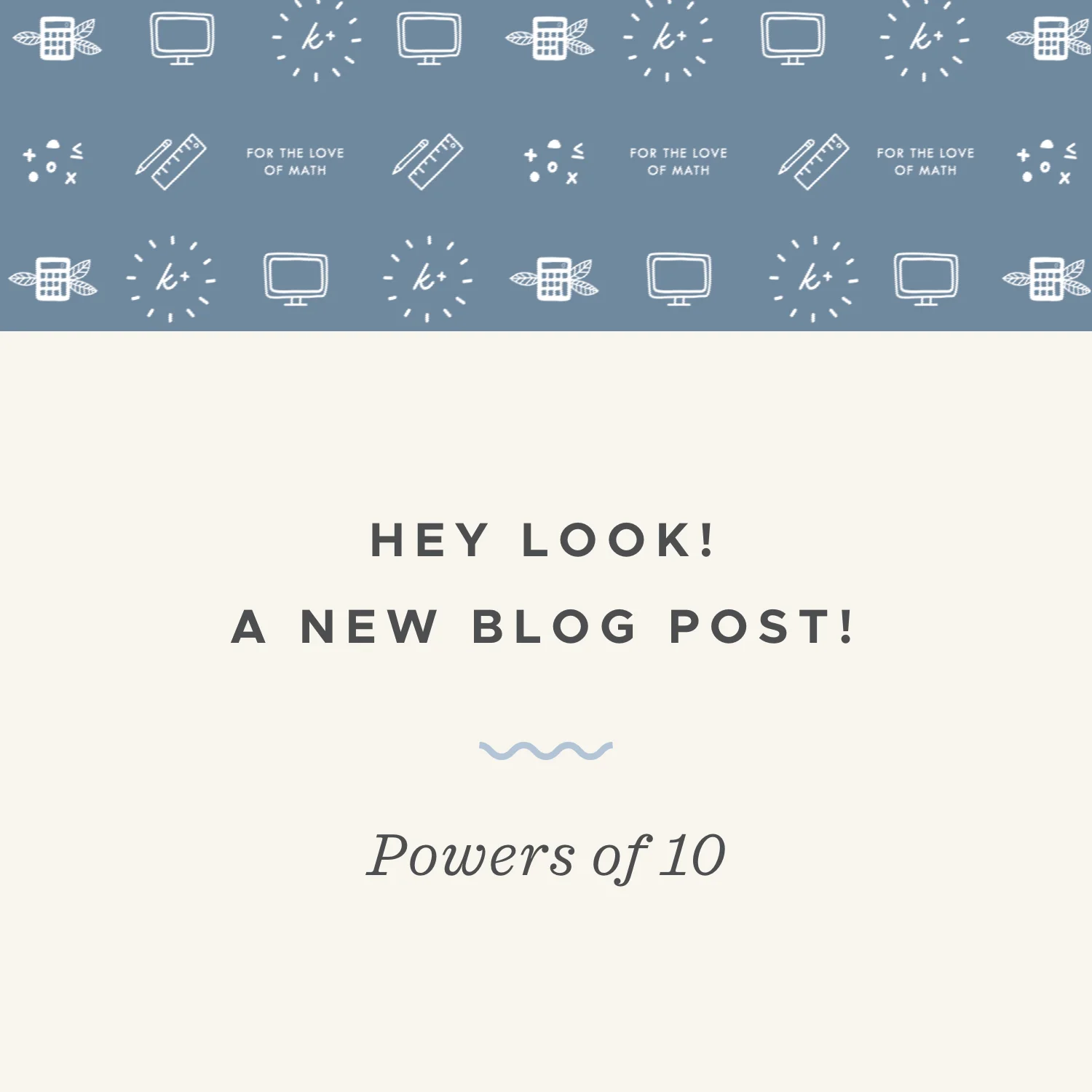 Multiplying and dividing by powers of 10