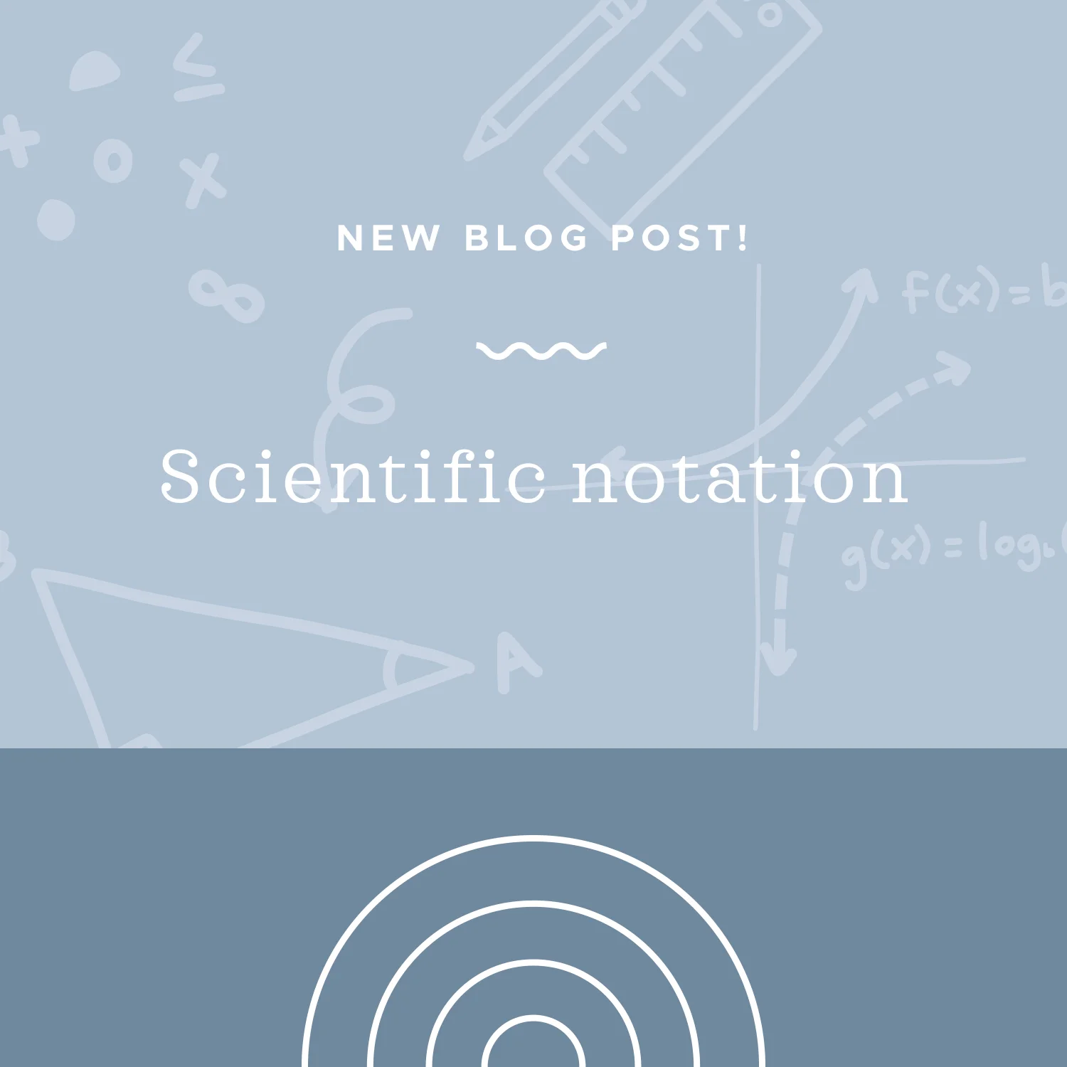 How to write numbers in scientific notation