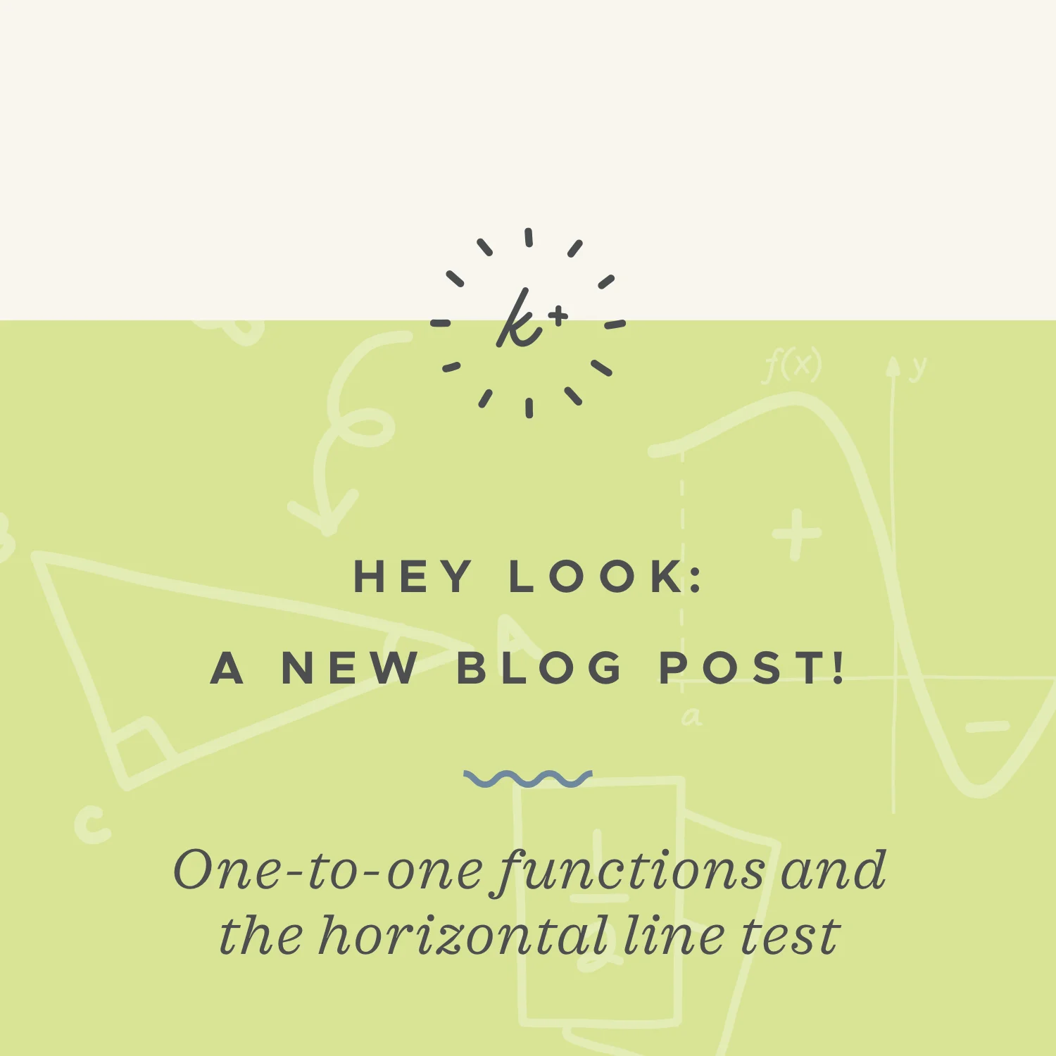 One-to-one functions and the horizontal line test