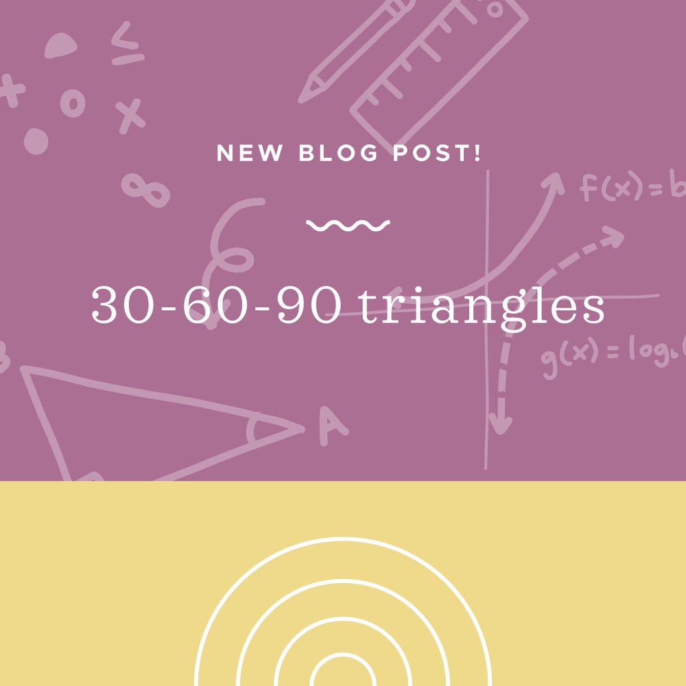 How to solve 30-60-90 triangles — Krista King Math | Online math help