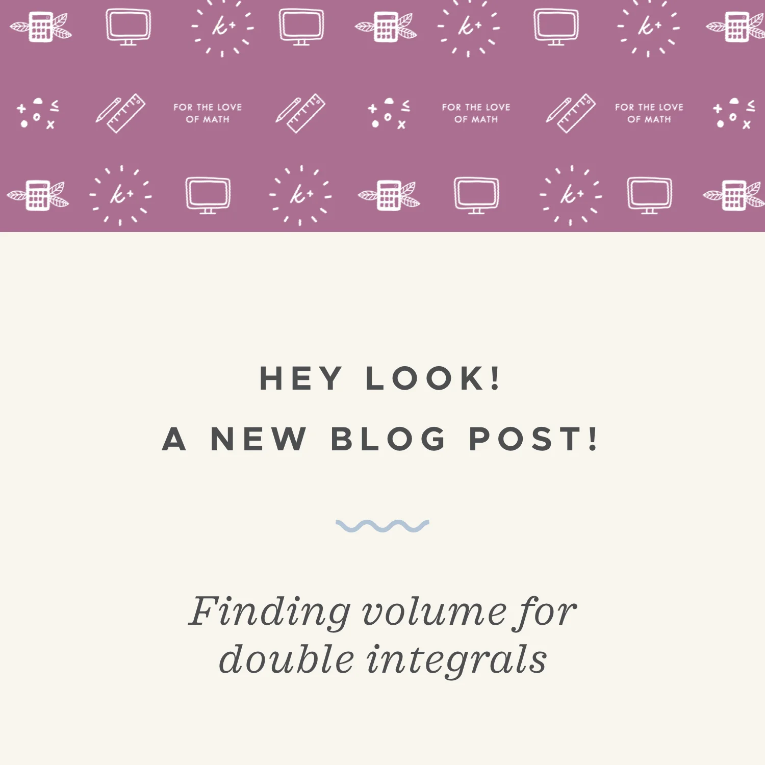 Using a double integral to find the volume of an object