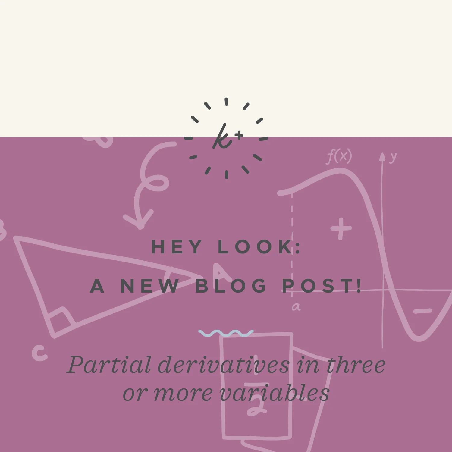 Partial derivatives of multivariable functions in three or more variables