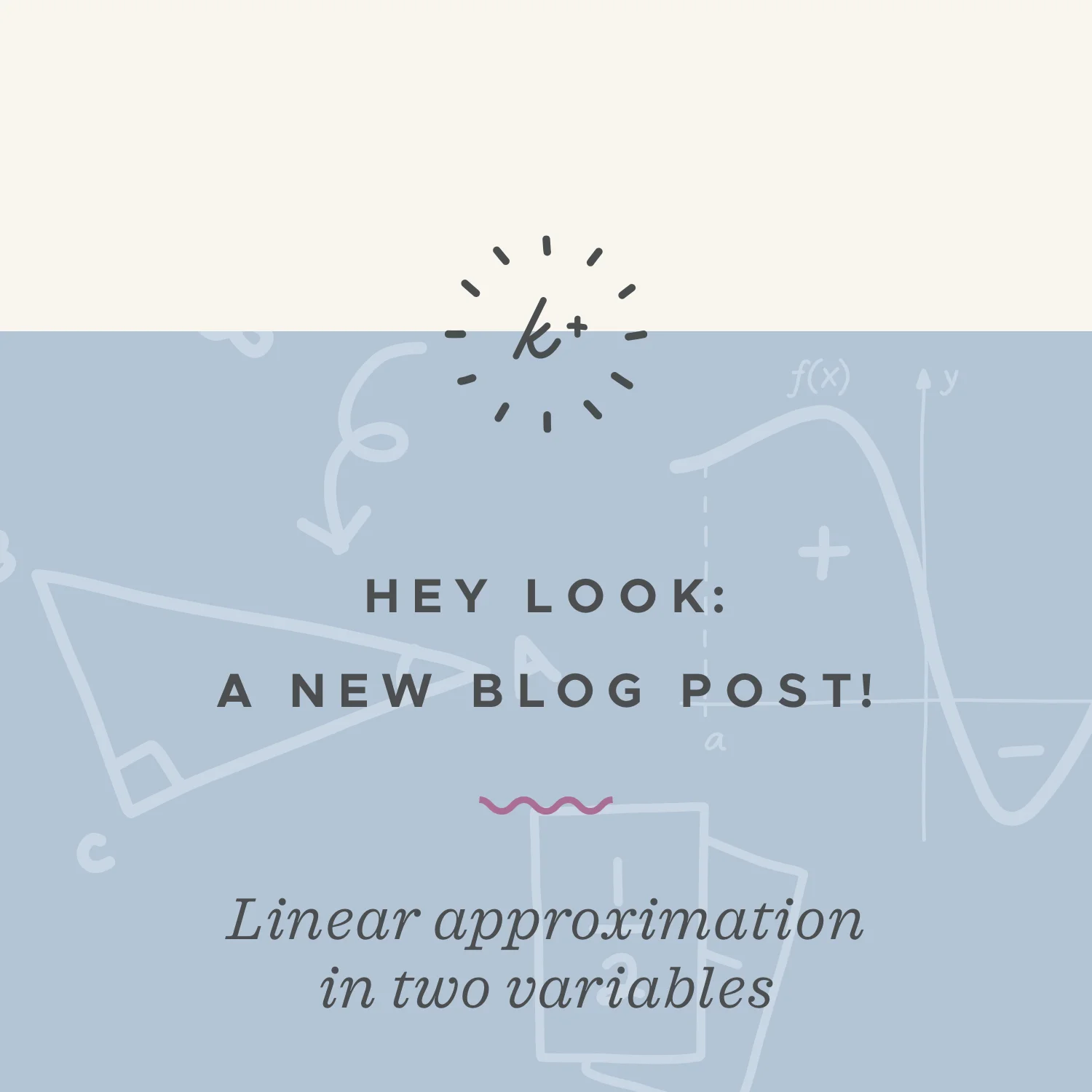 Linear approximation in two variables