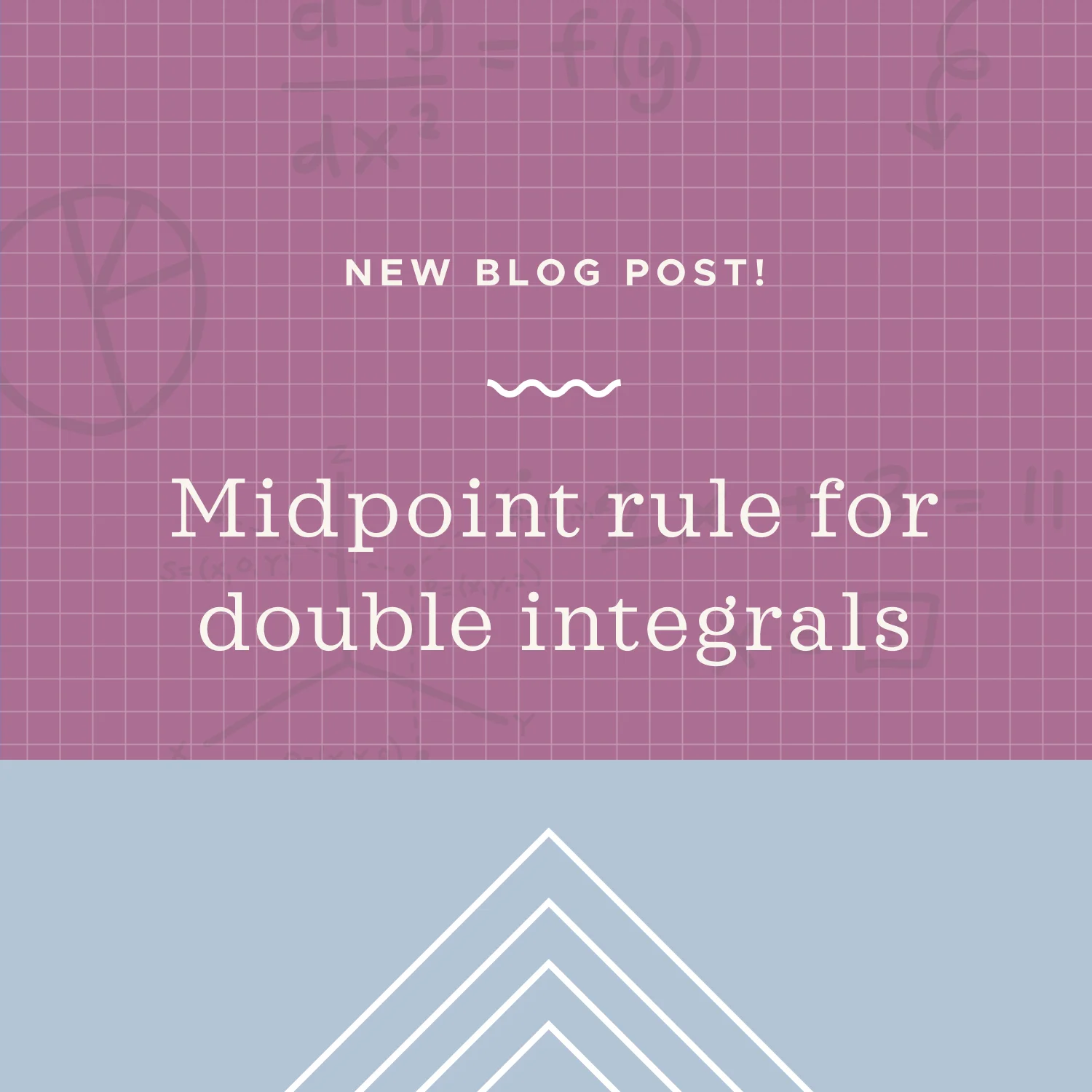Midpoint rule to approximate double integrals