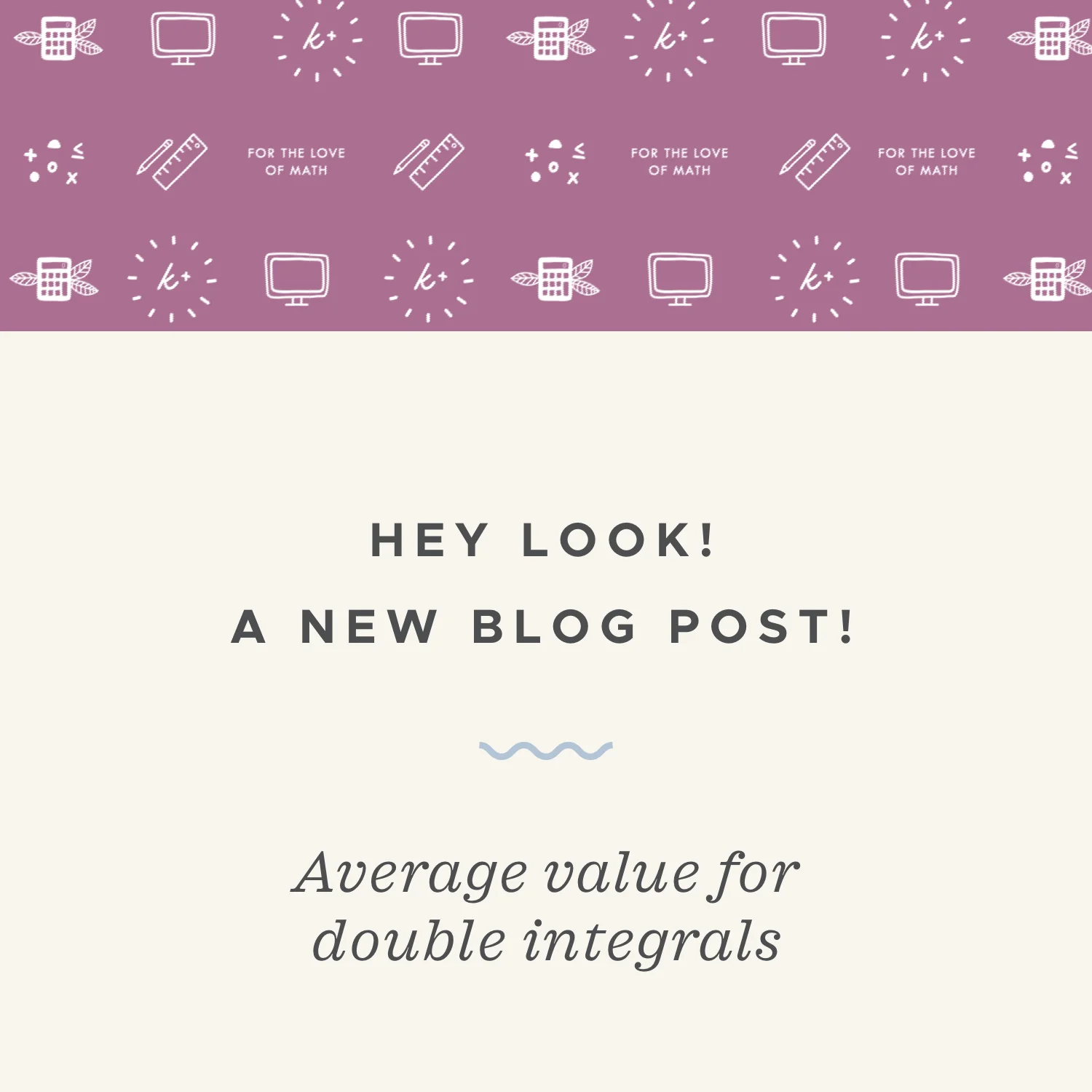 Finding average value from a double integral