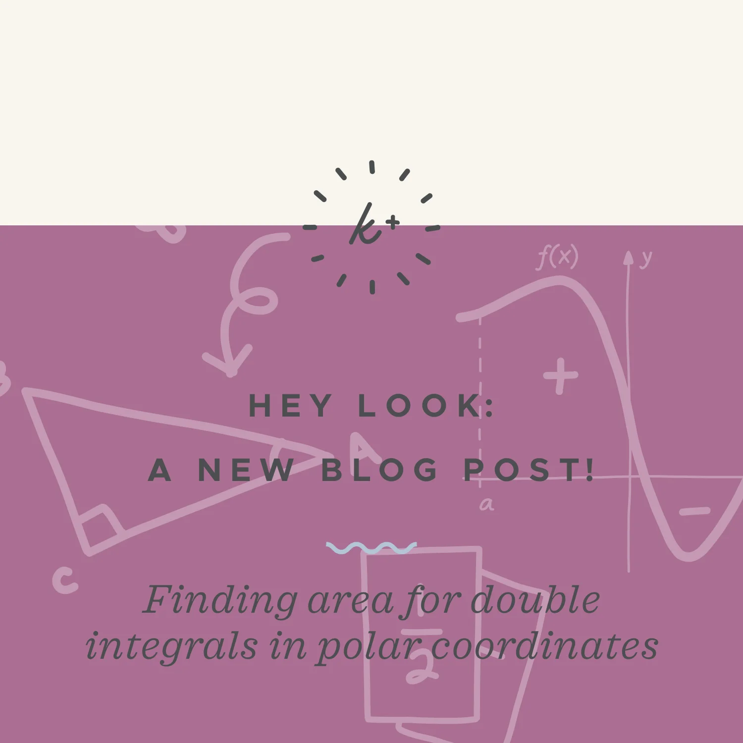Finding area for double integrals in polar coordinates