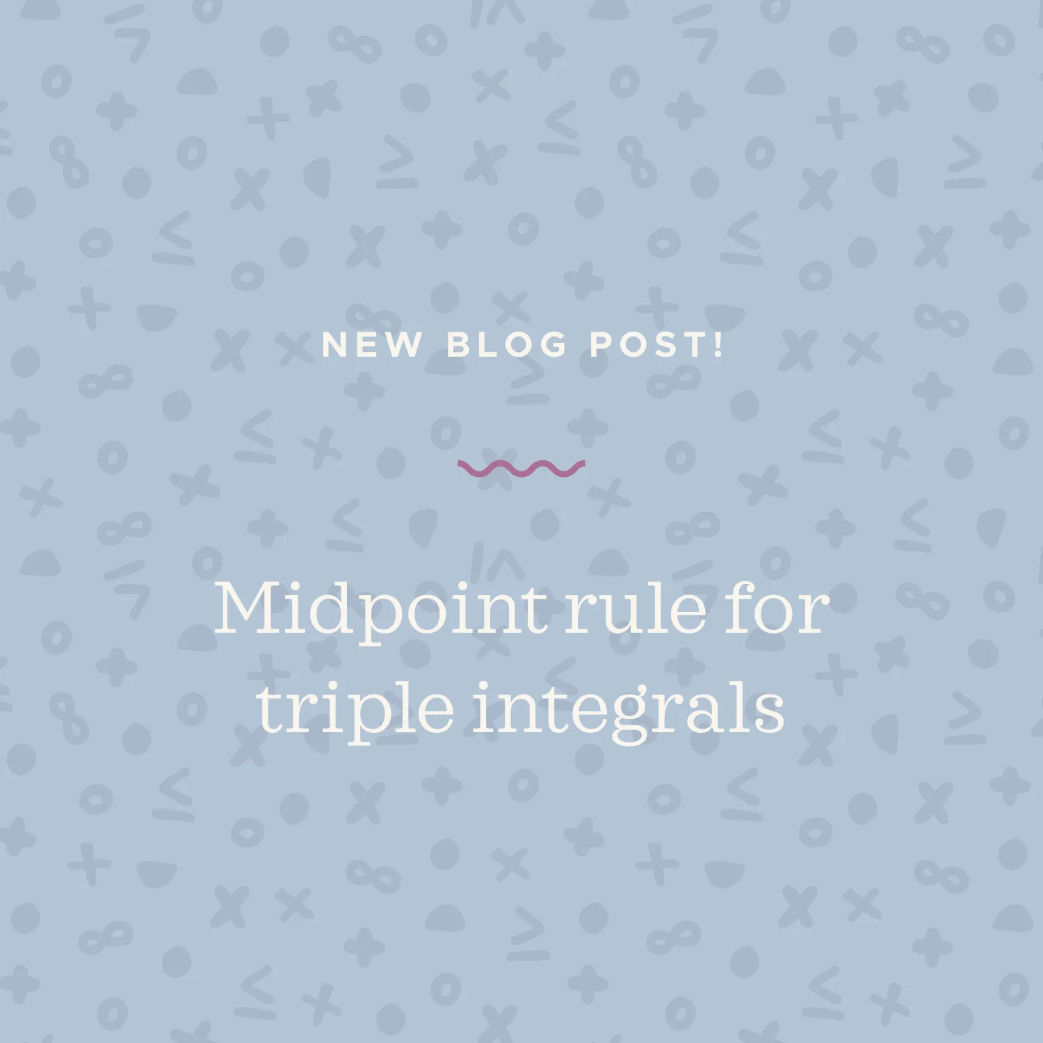 Solving triple integrals using the midpoint rule