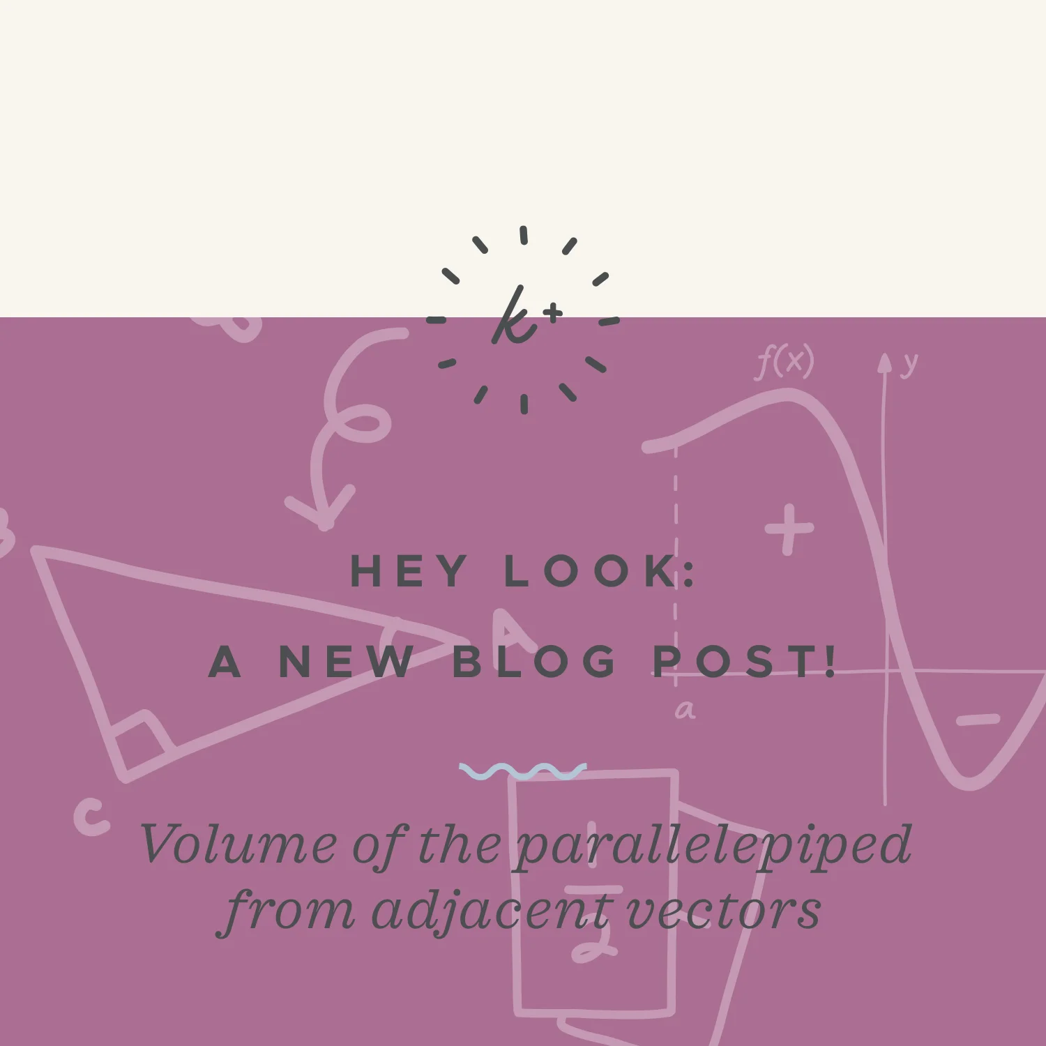 How to find the volume of the parallelepiped from its adjacent edges