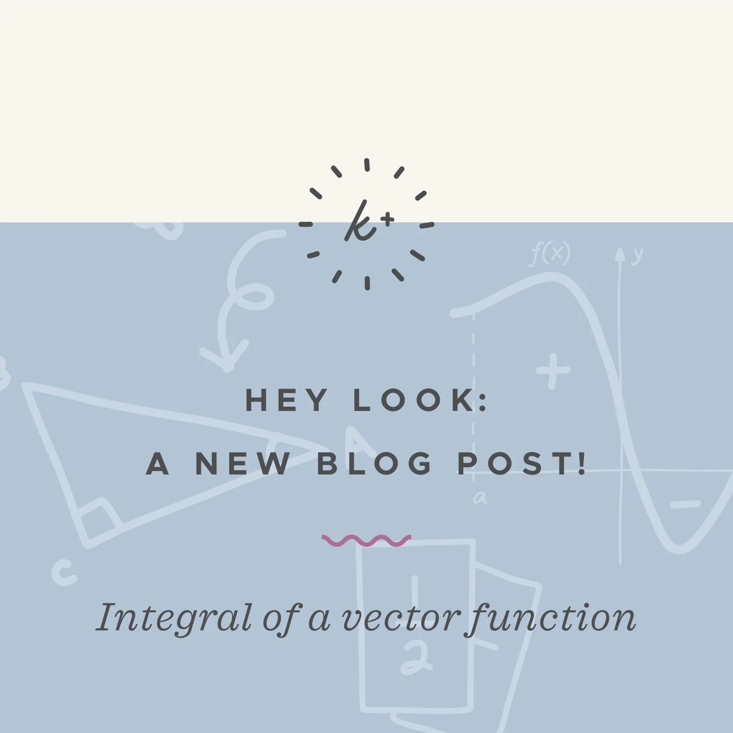 How to find the integral of a vector function