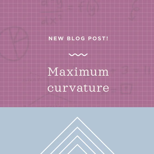 How to find maximum curvature for a vector function at a particular ...