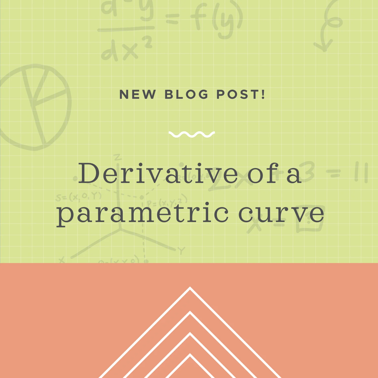 How to find the derivative of a parametric curve