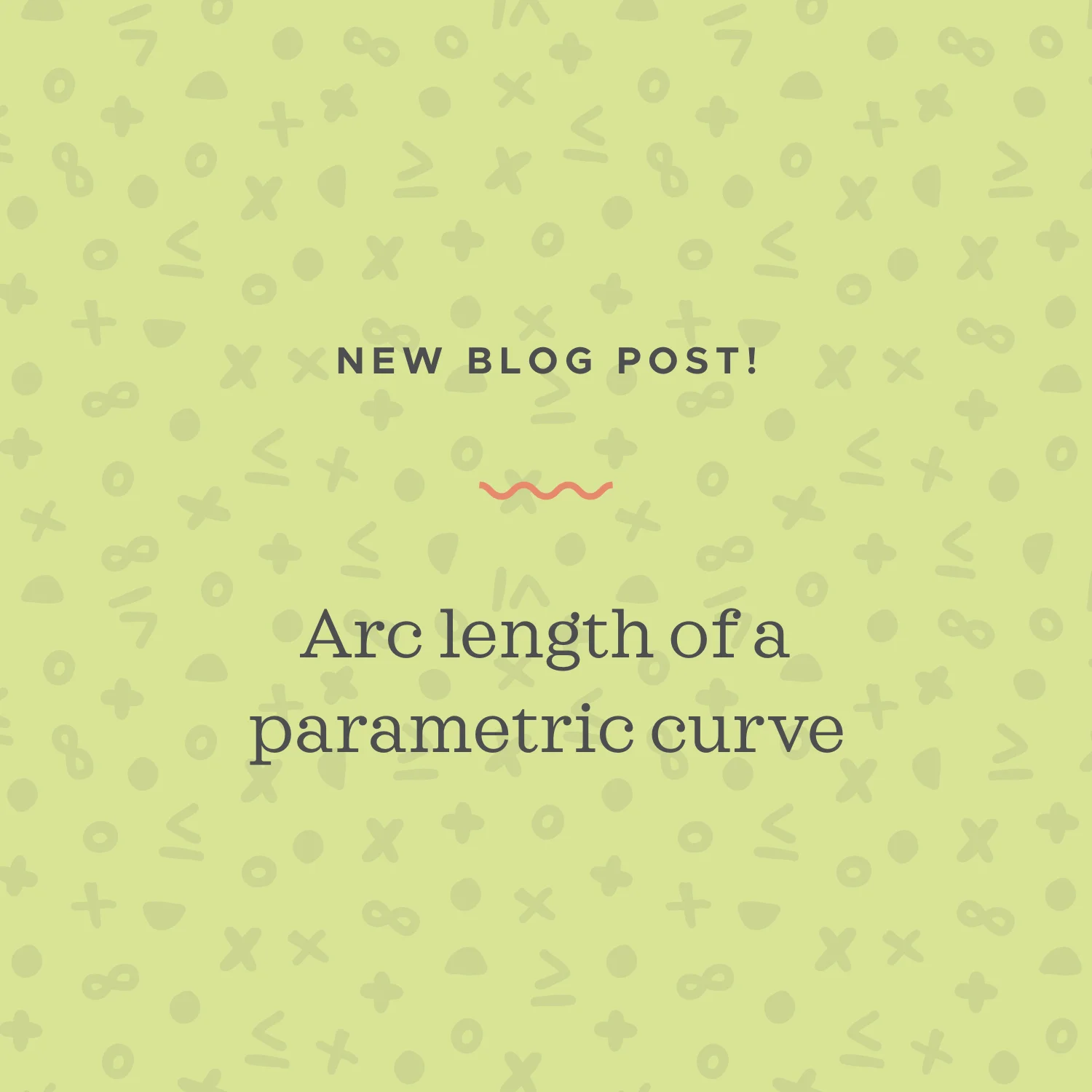 Finding arc length of a parametric curve