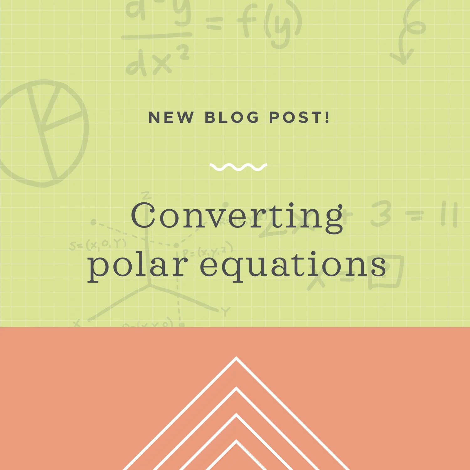 How to convert polar equations into rectangular equations