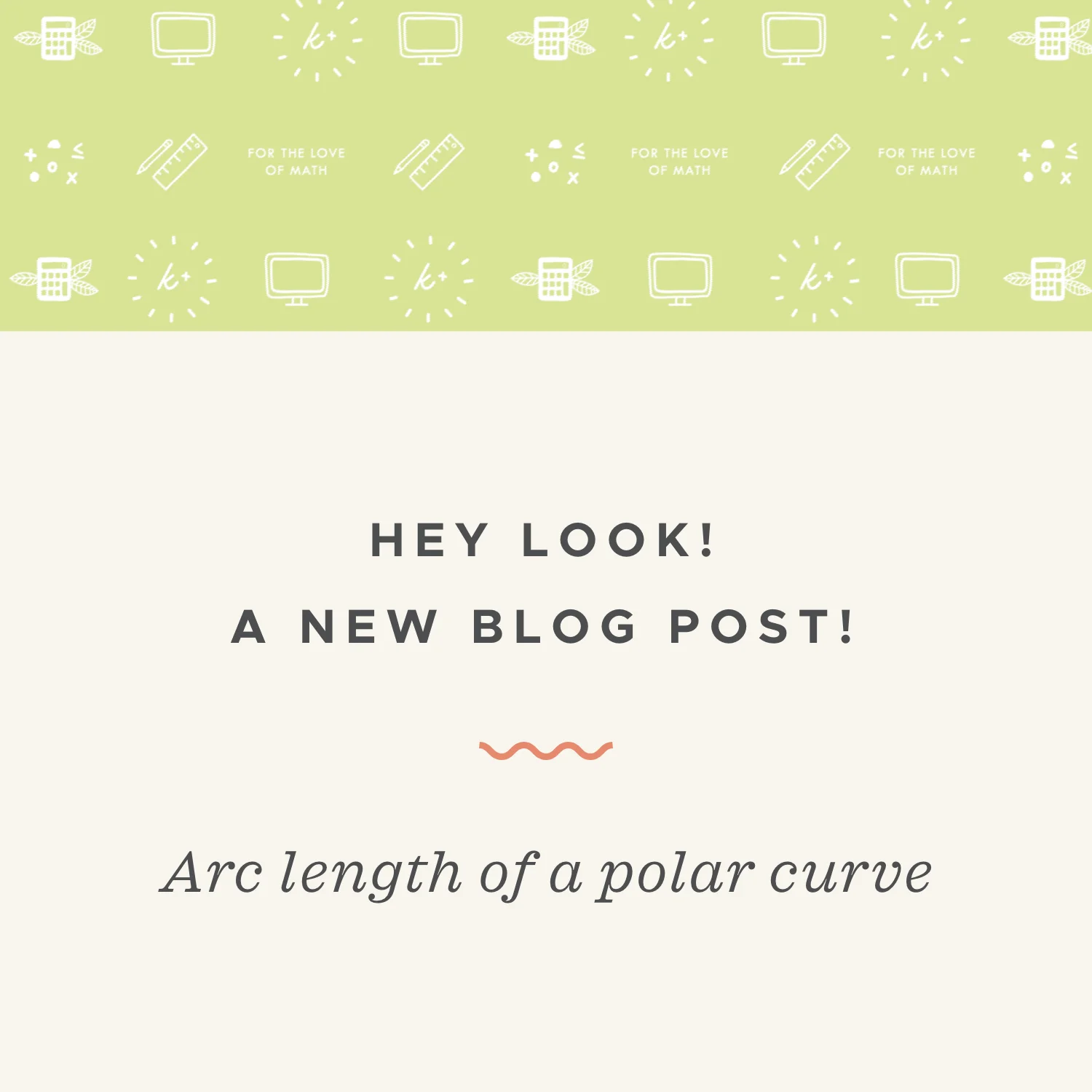 How to find the arc length of a polar curve