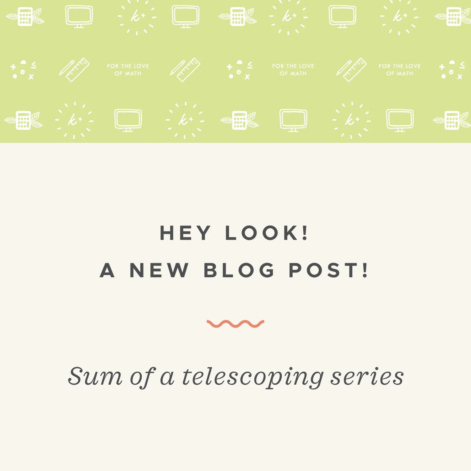 How to find the sum of a telescoping series