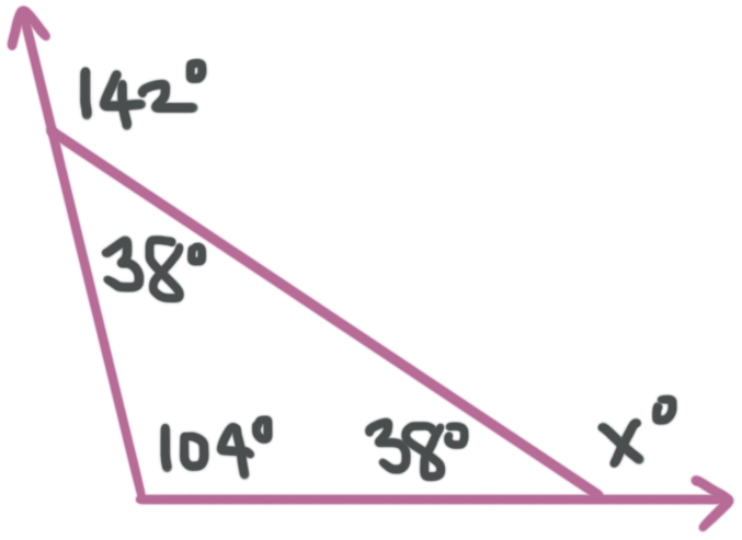 Solving For The Interior Angles Of A Triangle Krista King Math Online Math Tutor