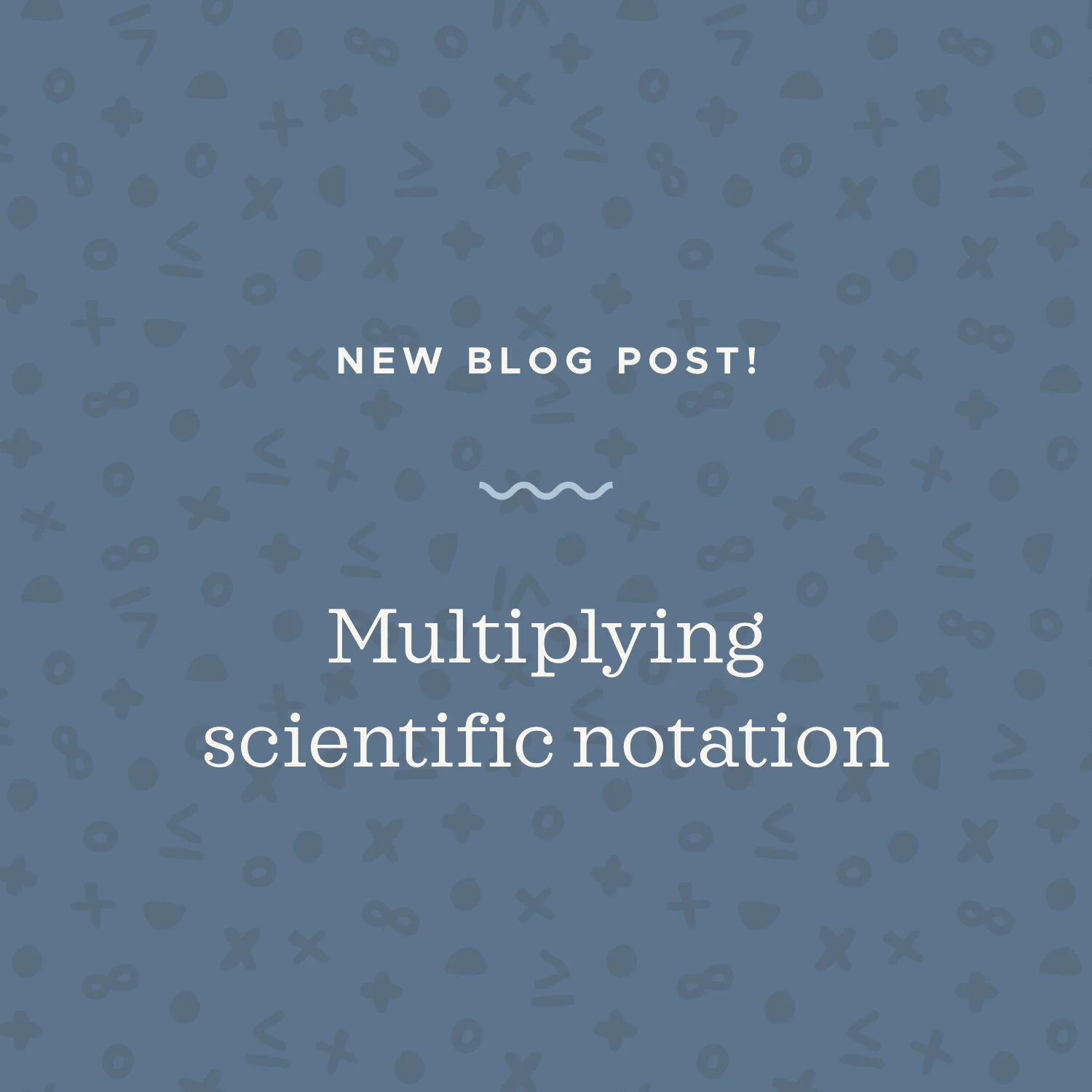How to multiply scientific notation