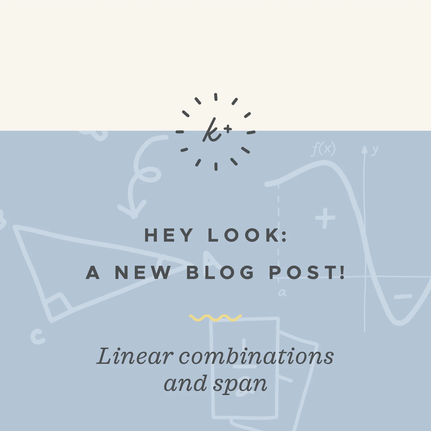 Linear combinations and span