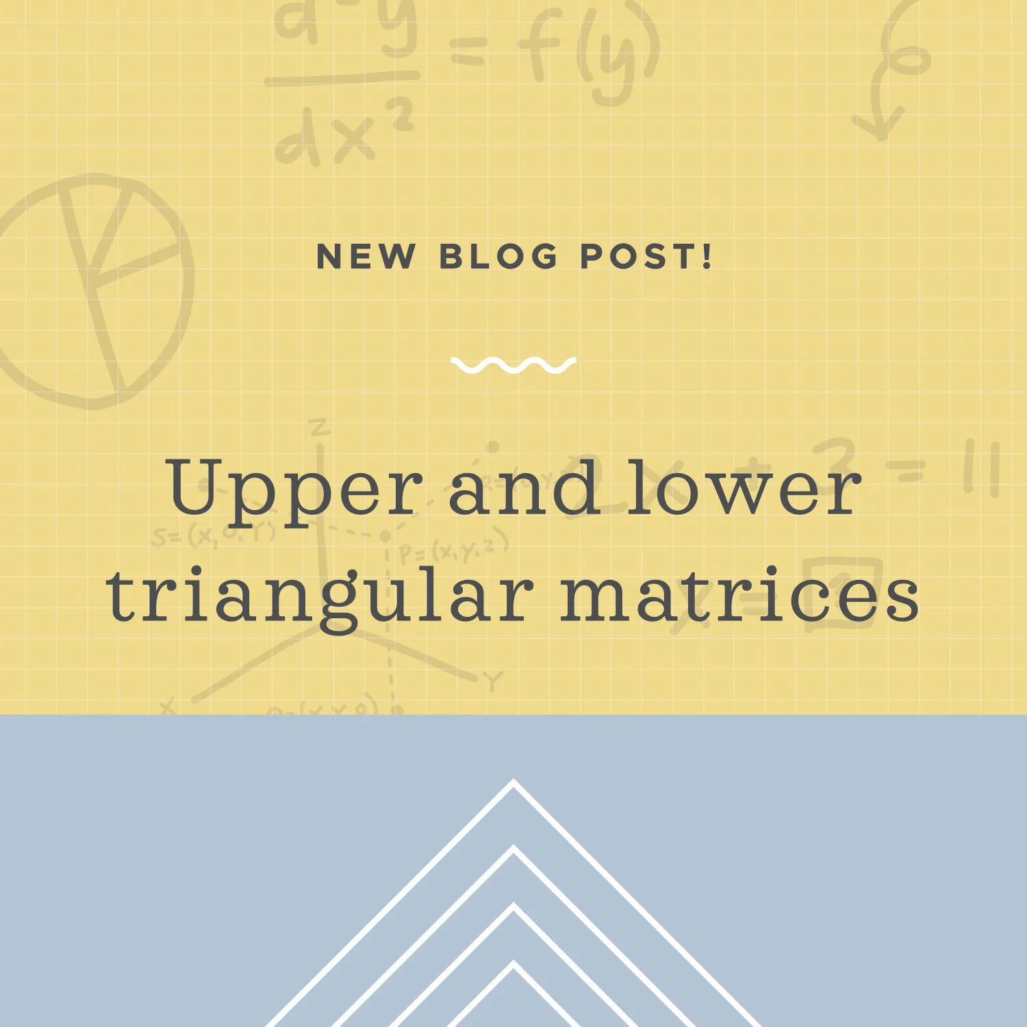 Upper and lower triangular matrices