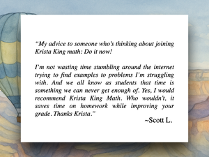 Krista King Math | Online math help