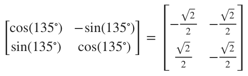 Using a linear transformation to represent a rotation — Krista King ...