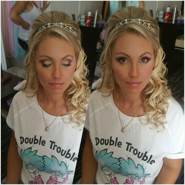 Bridal Makeup Airbrush application and Hair Hamilton