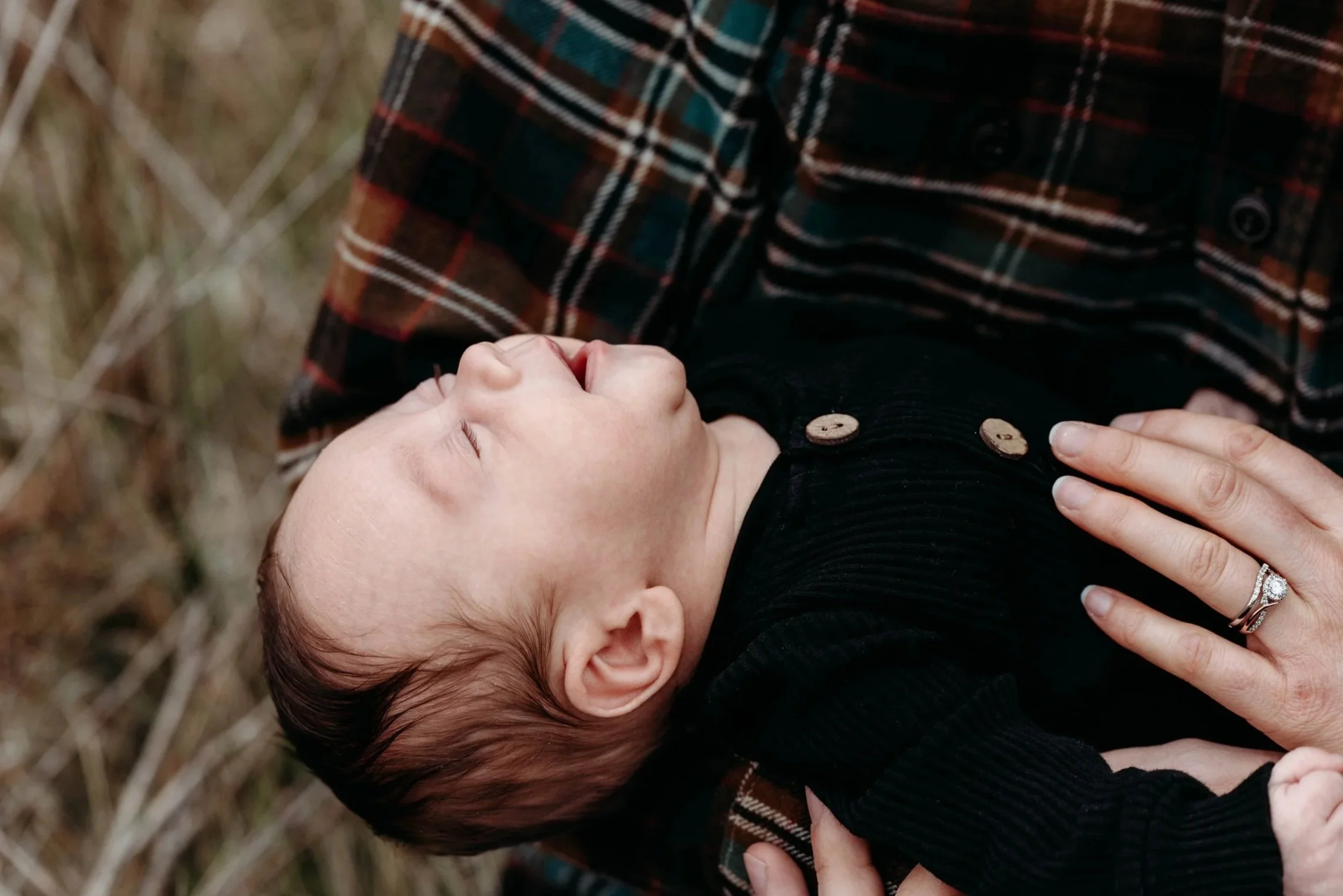 The Howorths | Autumn Newborn Family Session